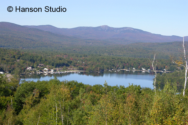 Newfound Lake, NH - from Hill Top - Horizontal
